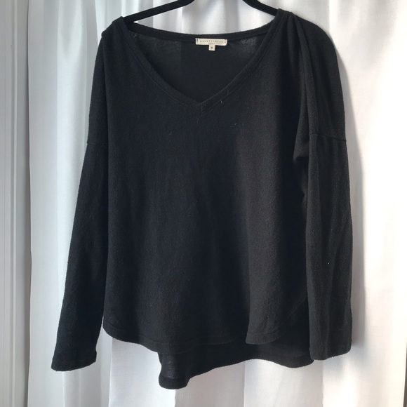 Wasabi + Mint Tops - Wasabi + Mint Black Long Sleeve Soft Top